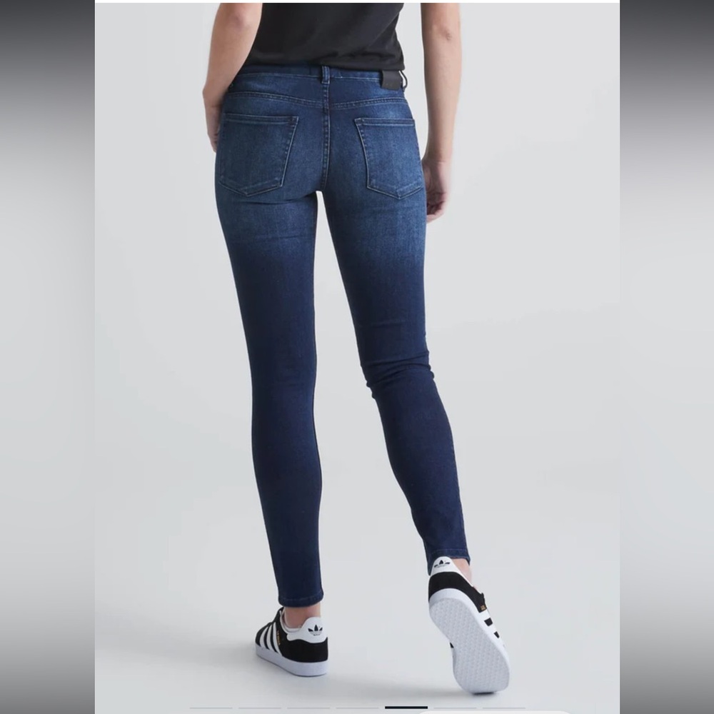 DU/ER Performance Denim Mid Rise Skinny Jeans - Picture 15 of 16